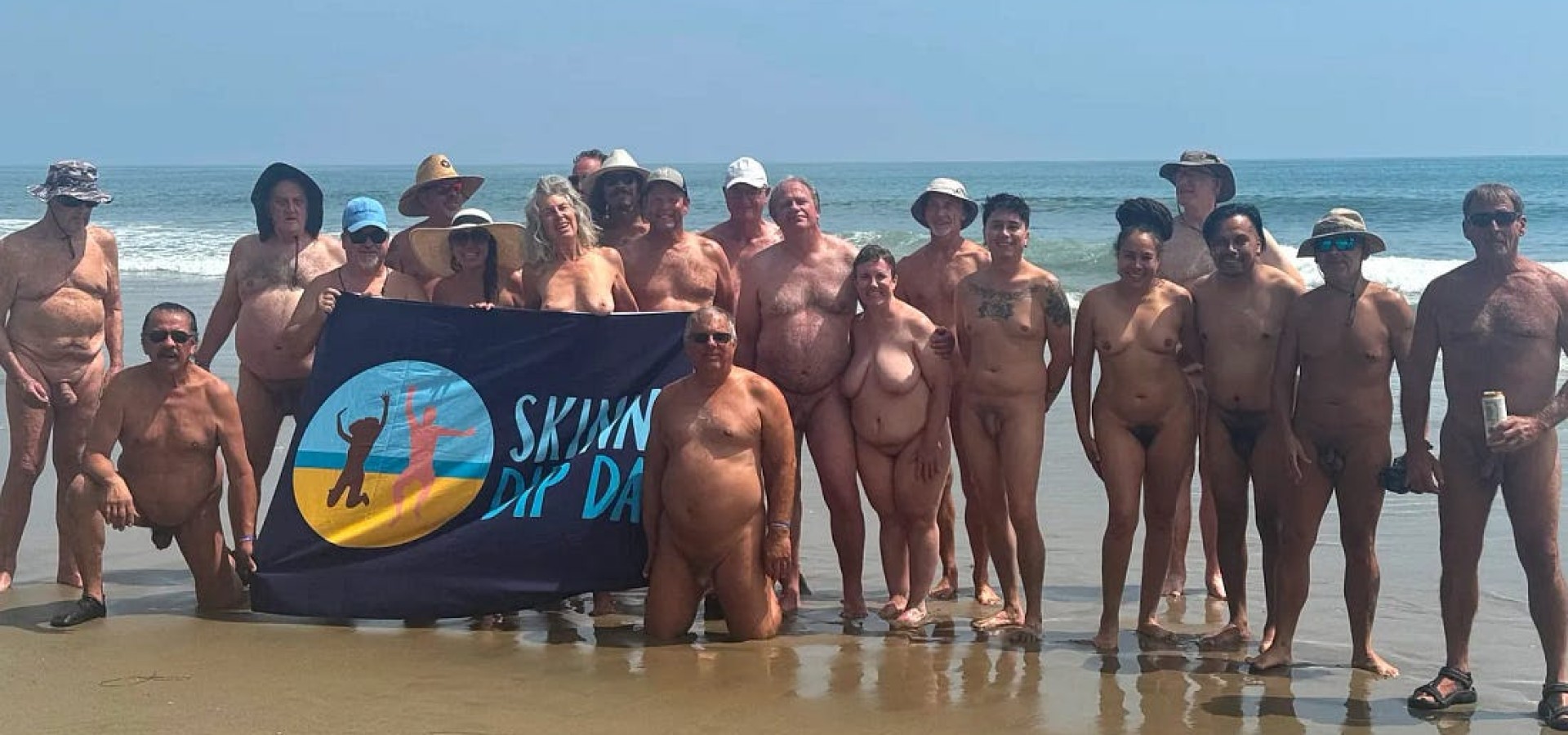 Sheriffs disrupt Skinny Dip Day at Bates Beach